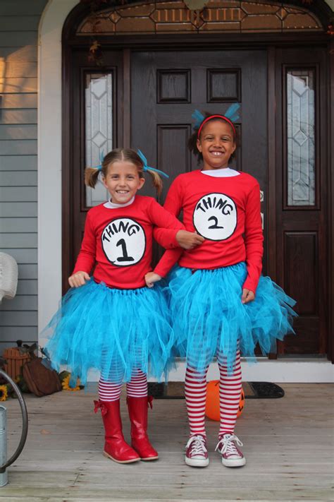 halloween costumes thing 1 thing 2